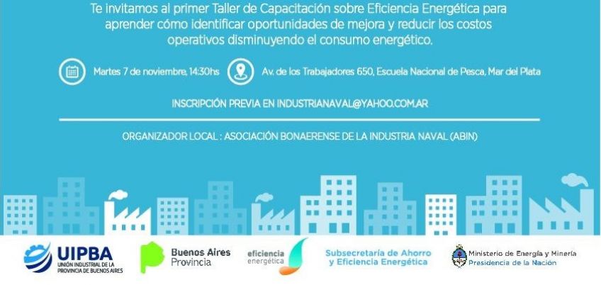 Comienza el taller de capacitación en Eficiencia Energética para Reducir Costos