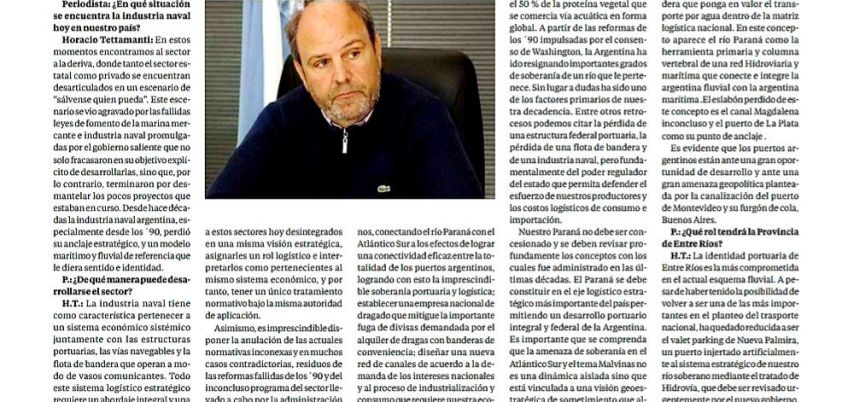 La Industria Naval a la deriva