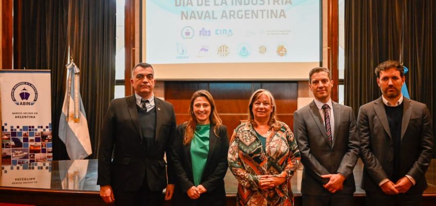 La Industria Naval Argentina conmemoró su día unida.