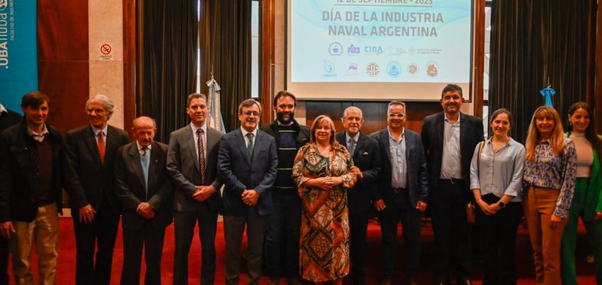 La Industria Naval Argentina conmemoró su día unida.