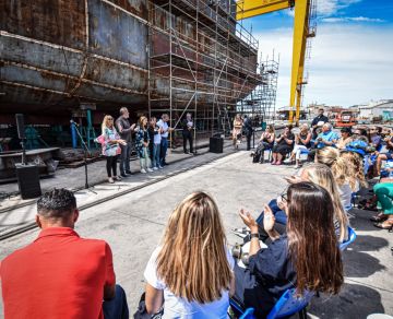 Entrega de Certificados a egresadas de Curso de soldadura